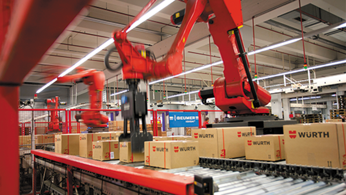 WLC Würth-Logistik Lagerplätze und Versandstationen WLC Würth-Logistik Lagerplätze und Versandstationen